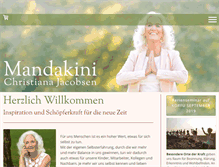 Tablet Screenshot of mandakini-seminare.com